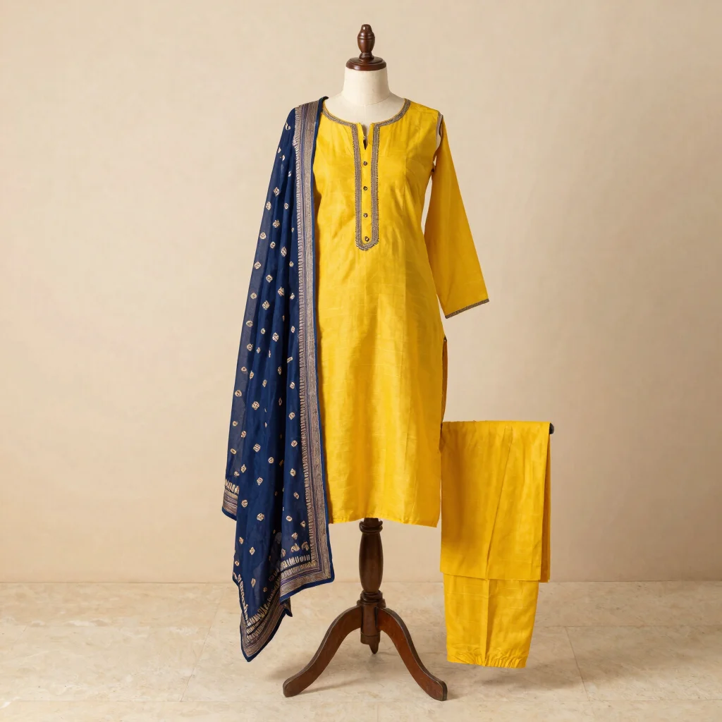 Marigold Salwar Set