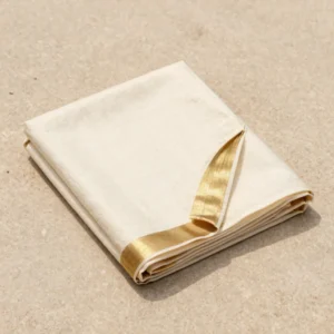 Ivory Cotton Veshti