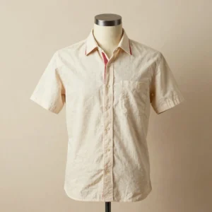 Temple Stripe Cotton Shirt